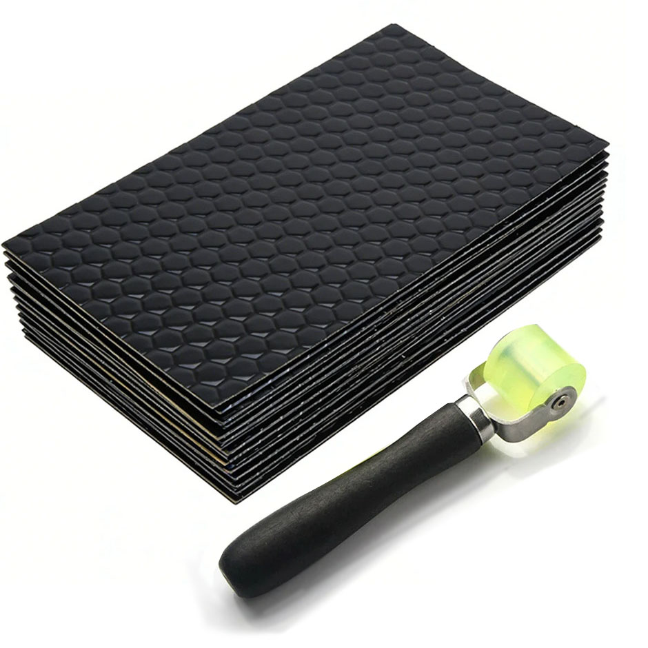 Car Audio Sound Deadening Mat - Самоклеящаяся бутилкаучуковая виброизоляционная панель QXNY для