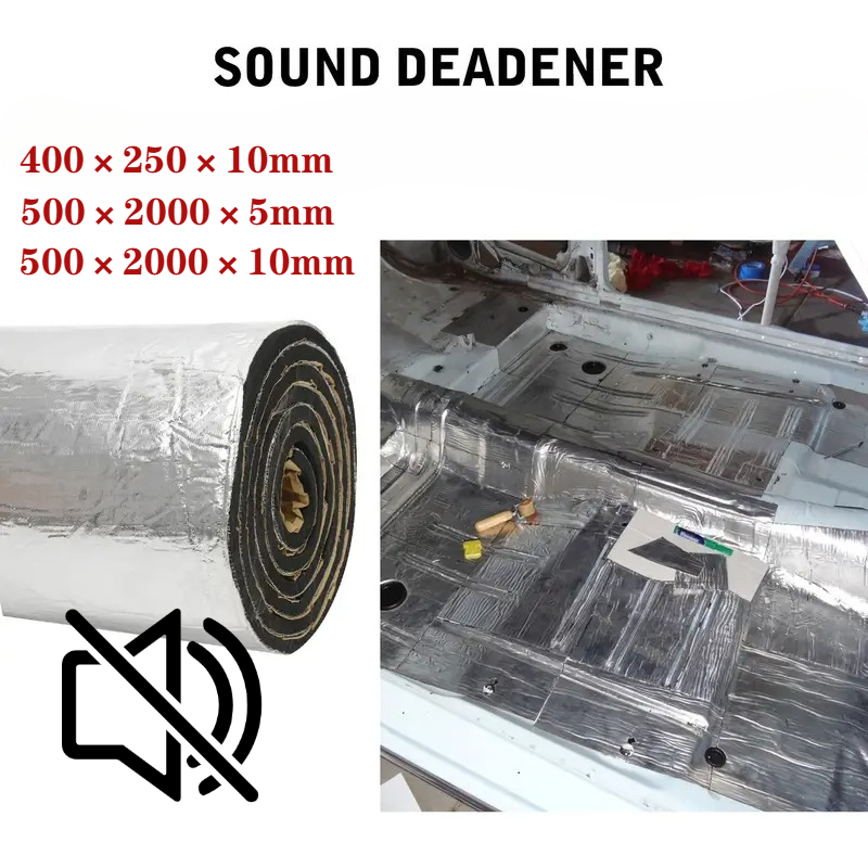 Car Audio Sound Deadening Mat - 2000*500/250*400 мм 5/10 мм автомобильный звуковой