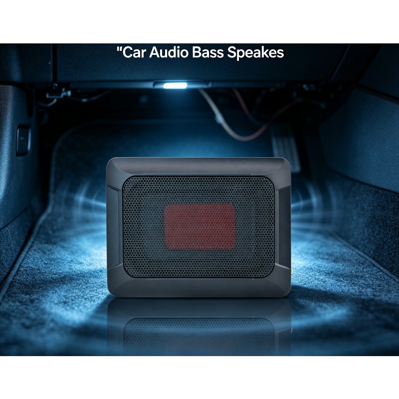 Under Seat Subwoofer Slim 8 Inch - 8-дюймовый тонкий активный автомобильный сабвуфер под