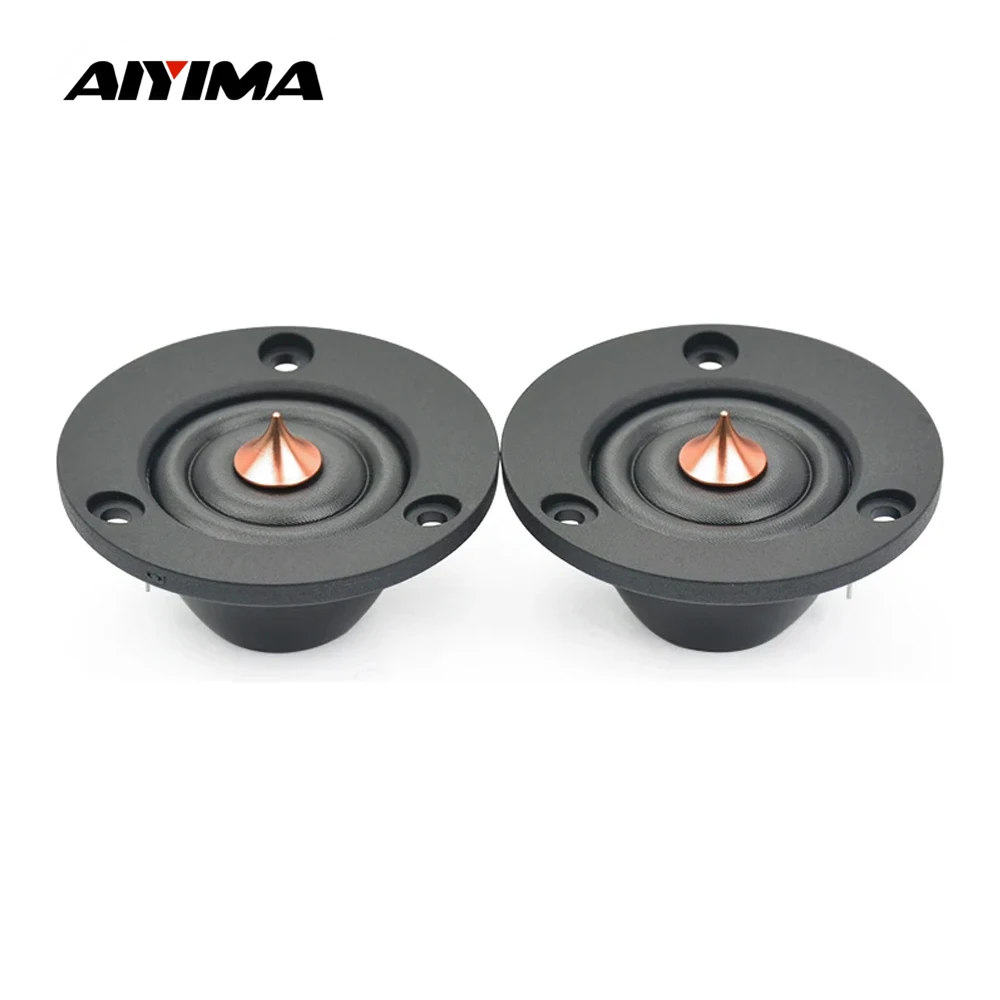 Car Audio Tweeter Silk Dome - AIYIMA 2 шт. 2-дюймовые твитеры 6