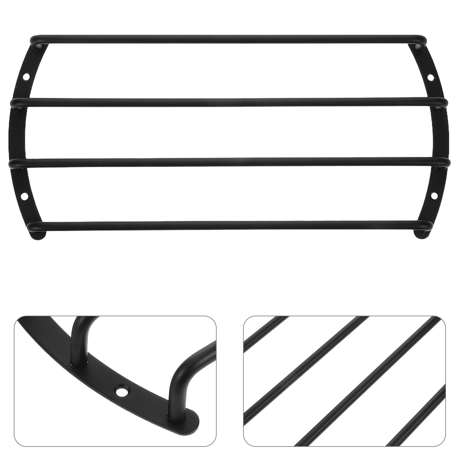 Car Subwoofer Grill Protector - 12-дюймовая металлическая решетка для сабвуфера, черная,