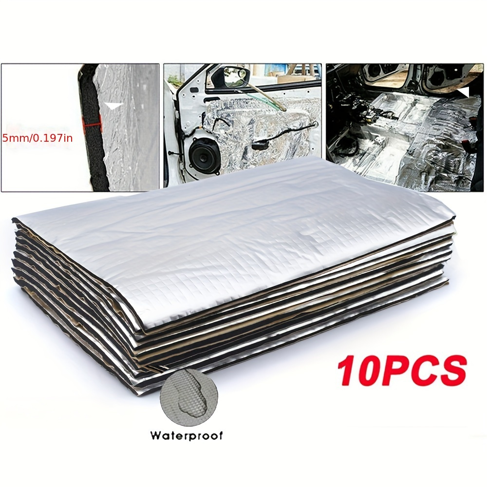 Car Audio Sound Deadening Mat - Шумоизоляция капота автомобиля, квадратный теплоизоляционный мат