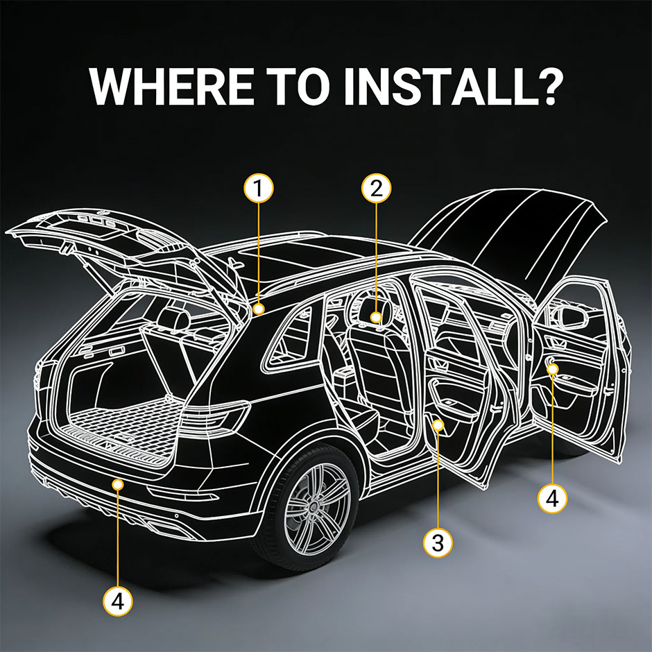 Самоклеящаяся бутилкаучуковая  – обзор и цена Car Audio Sound Deadening Mat