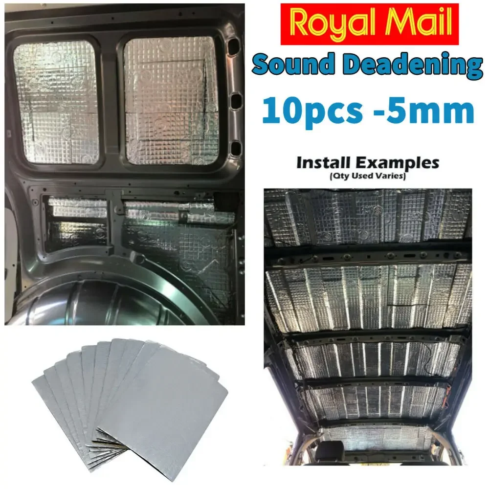 5 мм огнестойкий звукоизоляцио – обзор и цена Car Audio Sound Deadening Mat