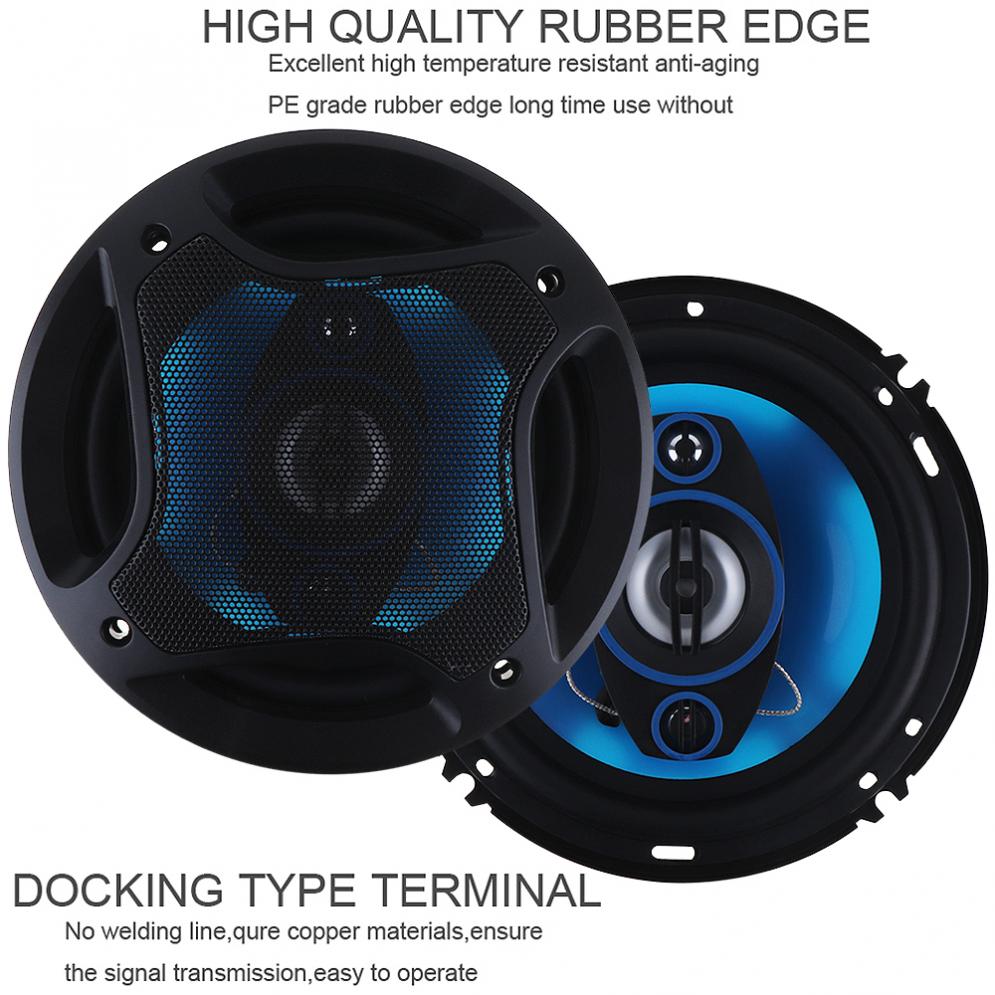 Автомобильный коаксиальный сиг – обзор и цена Car Audio Component Speaker 6.5