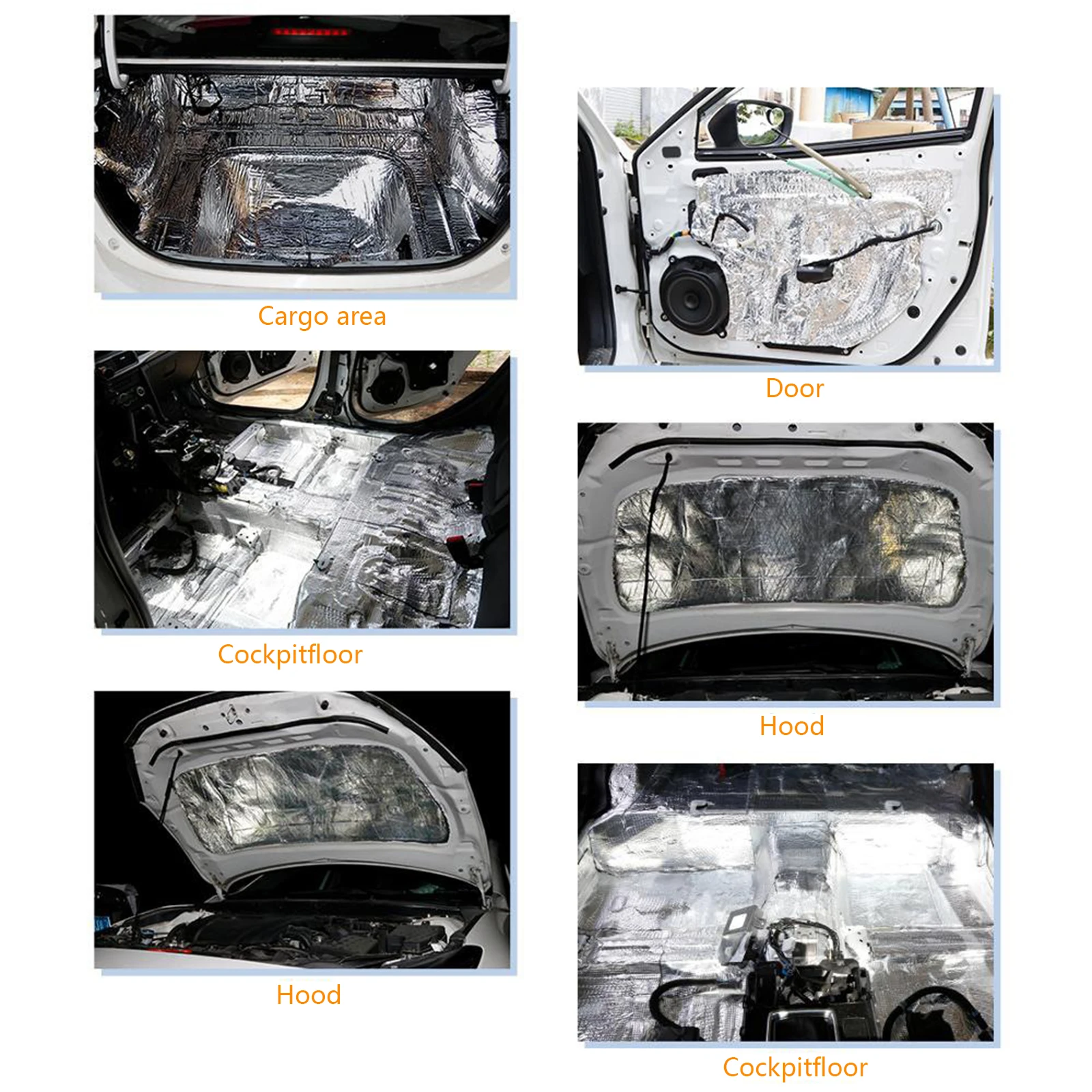 Шумоизоляционный мат для автом – обзор и цена Car Audio Sound Deadening Mat