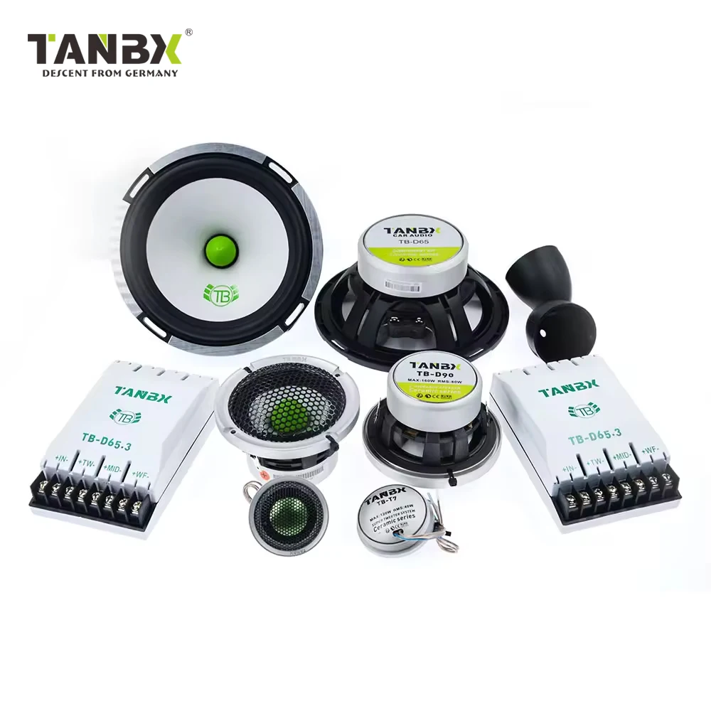 Новый дизайн 6,5-дюймовых 3-х  – обзор и цена Car Audio Component Speaker 6.5