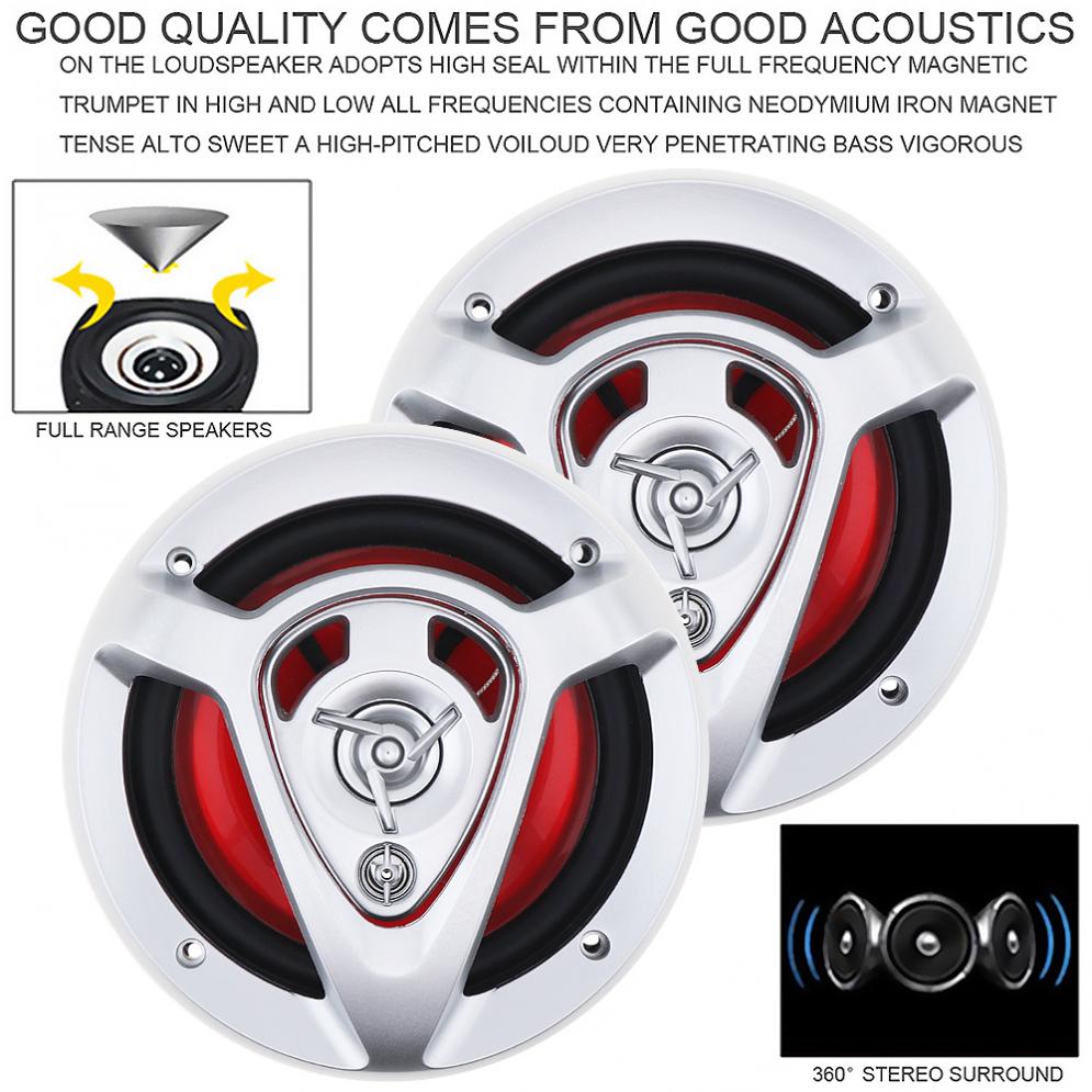 Автомобильный Hi-Fi коаксиальн – обзор и цена Car Audio Component Speaker 6.5