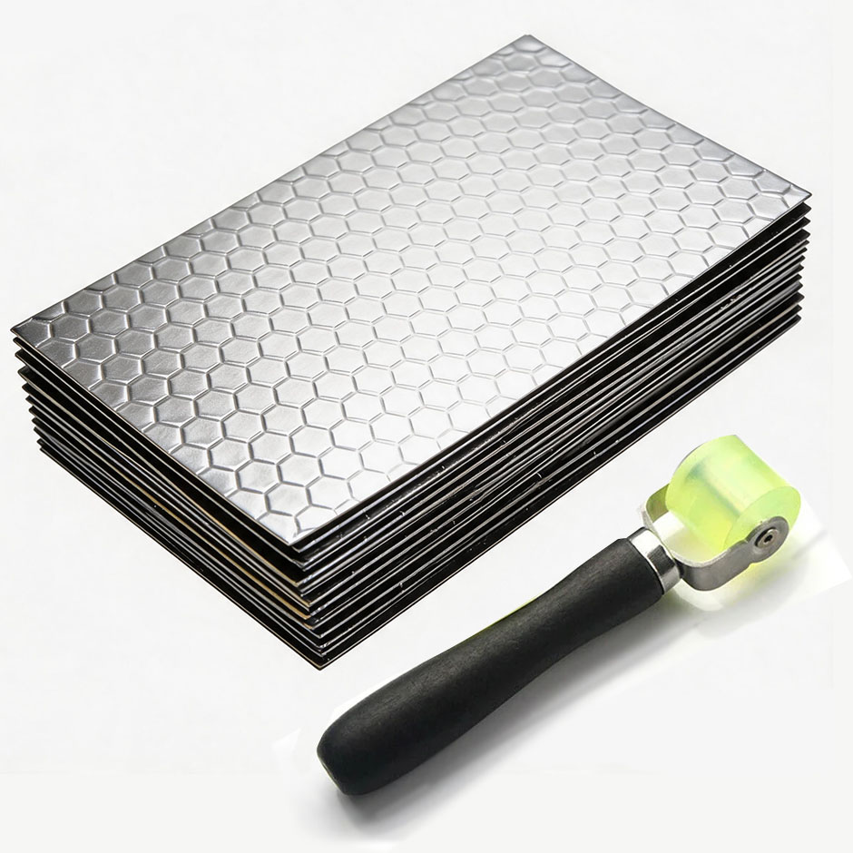 Самоклеящаяся бутилкаучуковая  – обзор и цена Car Audio Sound Deadening Mat