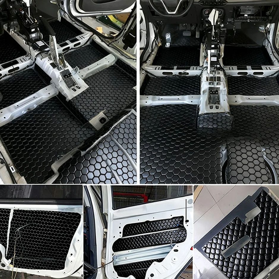 Самоклеящаяся бутилкаучуковая  – обзор и цена Car Audio Sound Deadening Mat