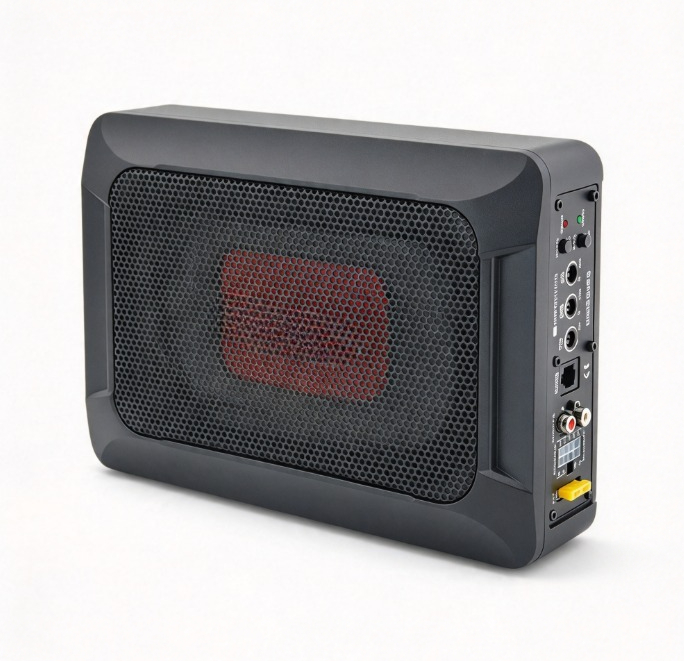 NBF618S – активный сабвуфер дл – обзор и цена Under Seat Subwoofer Slim 8 Inch