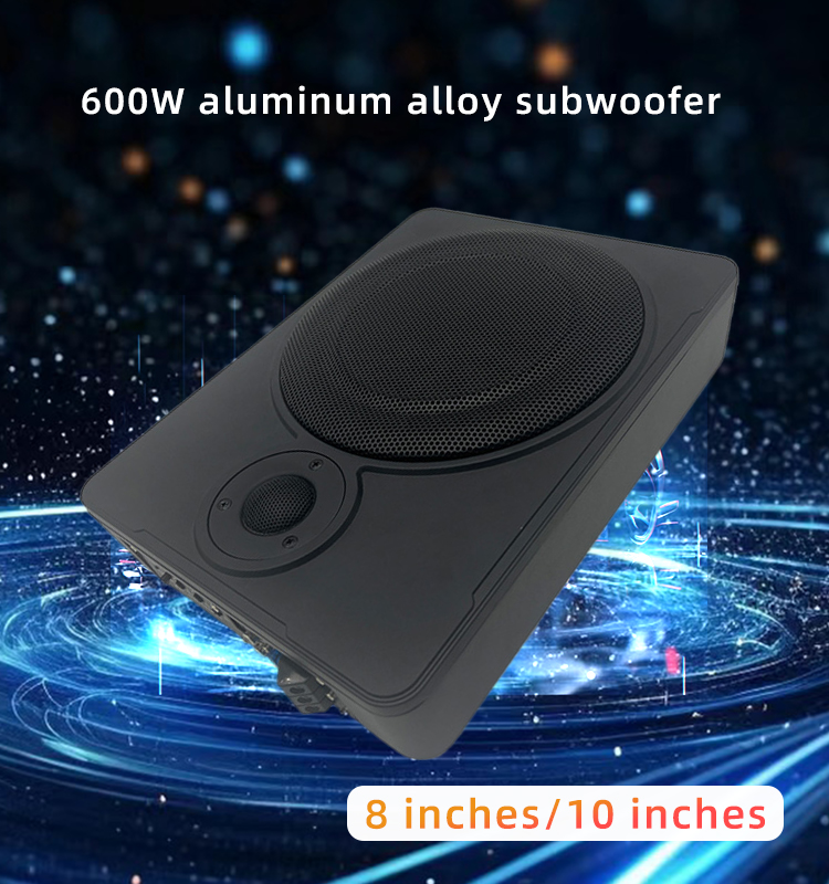 12В 8/10-дюймовый тонкий автом – обзор и цена Under Seat Subwoofer Slim 8 Inch
