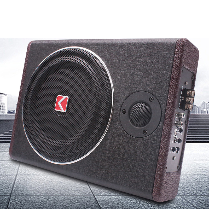 8-дюймовый активный сабвуфер с – обзор и цена Under Seat Subwoofer Slim 8 Inch