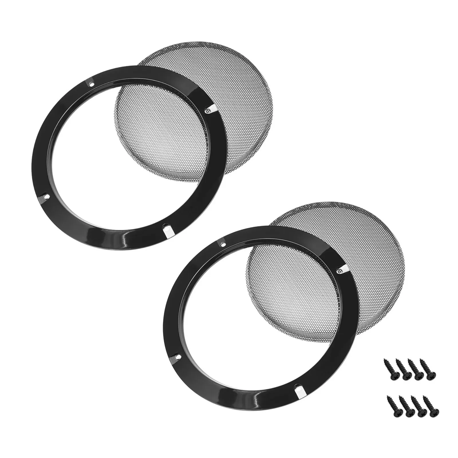 2 шт. 6,5-дюймовые черные реше – обзор и цена Car Subwoofer Grill Protector