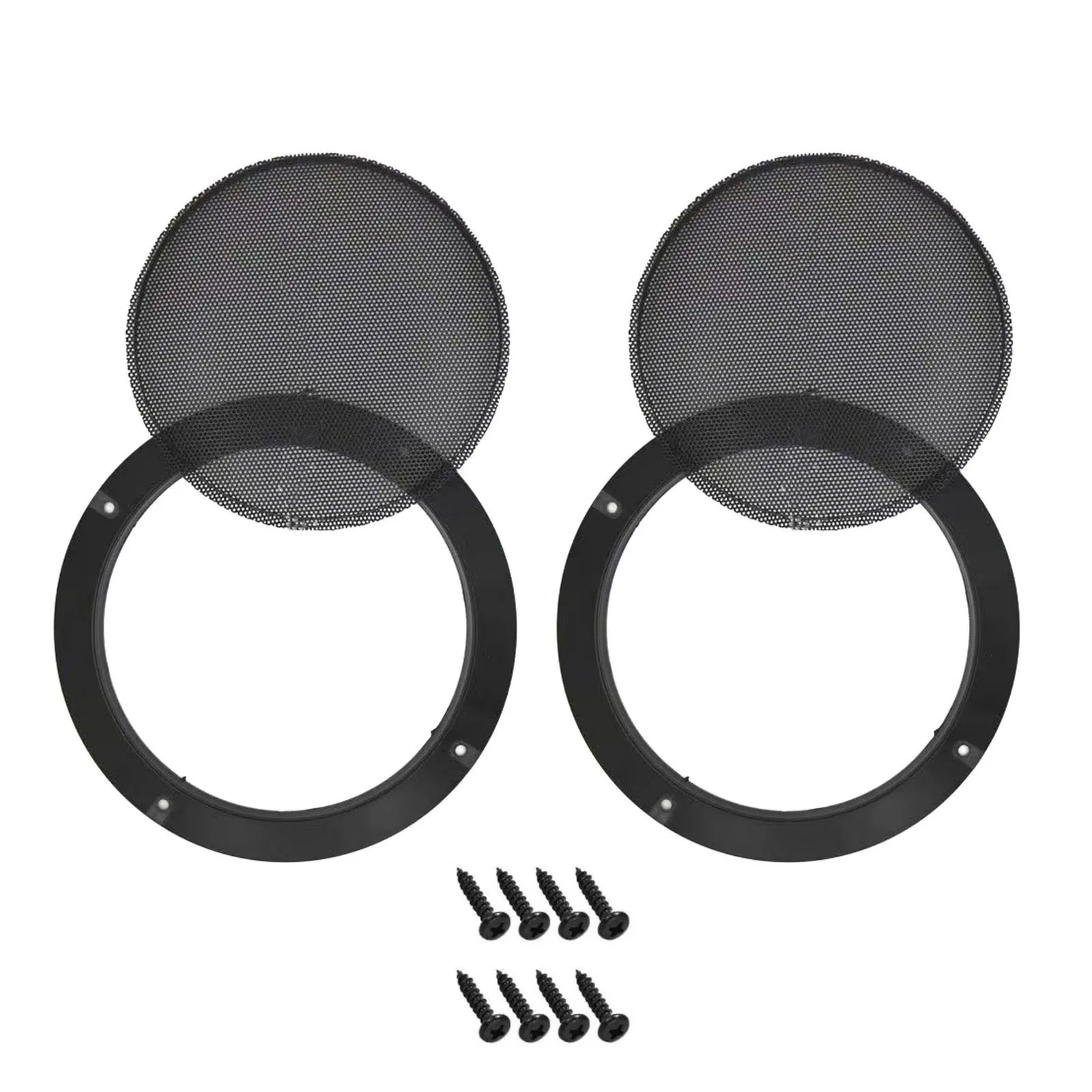 2 шт. 6,5-дюймовые черные реше – обзор и цена Car Subwoofer Grill Protector