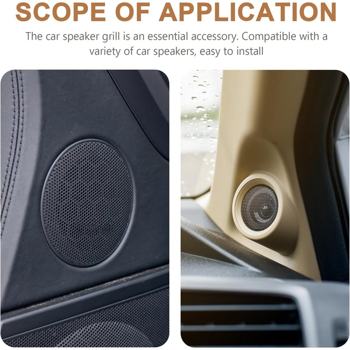 2 шт. 4-дюймовые квадратные за – обзор и цена Car Subwoofer Grill Protector