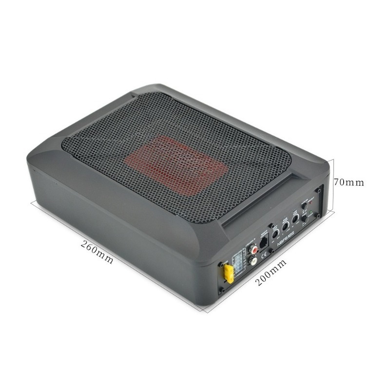 8-дюймовый тонкий активный авт – обзор и цена Under Seat Subwoofer Slim 8 Inch