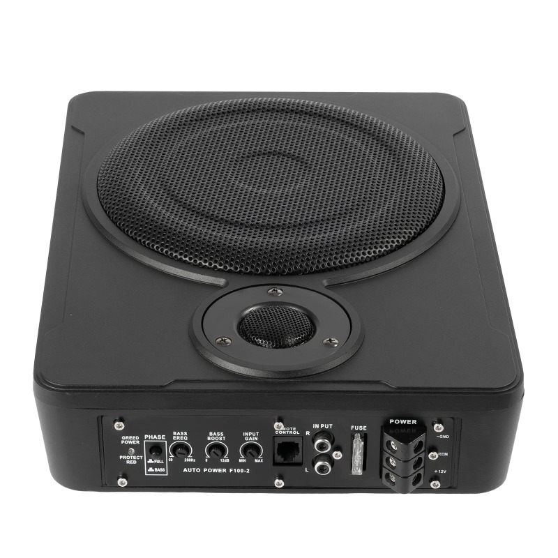 8-дюймовый автомобильный сабву – обзор и цена Under Seat Subwoofer Slim 8 Inch