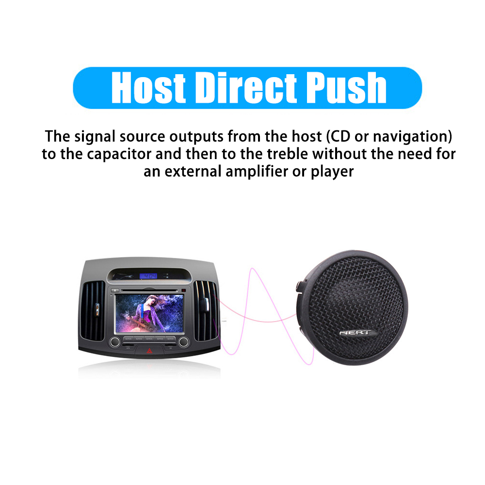 HT25 Громкоговоритель Автомоби – обзор и цена Car Audio Tweeter Silk Dome