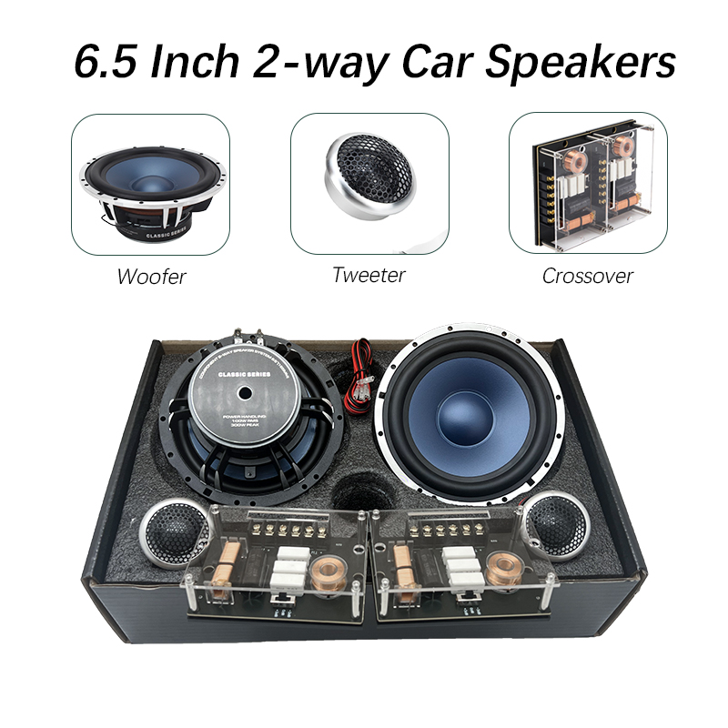 Автомобильный коаксиальный дин – обзор и цена Car Audio Component Speaker 6.5