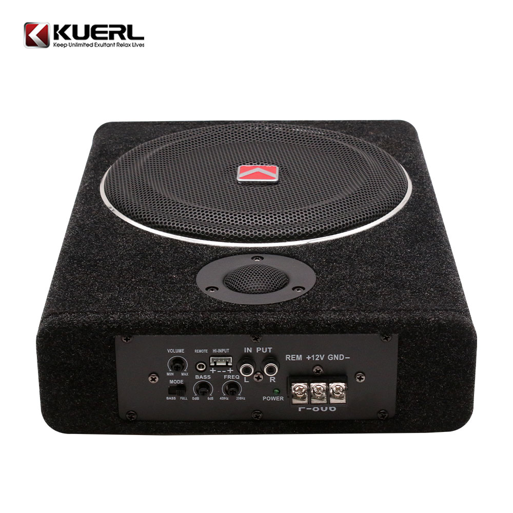 2026 Новейший 12В 8-дюймовый у – обзор и цена Under Seat Subwoofer Slim 8 Inch