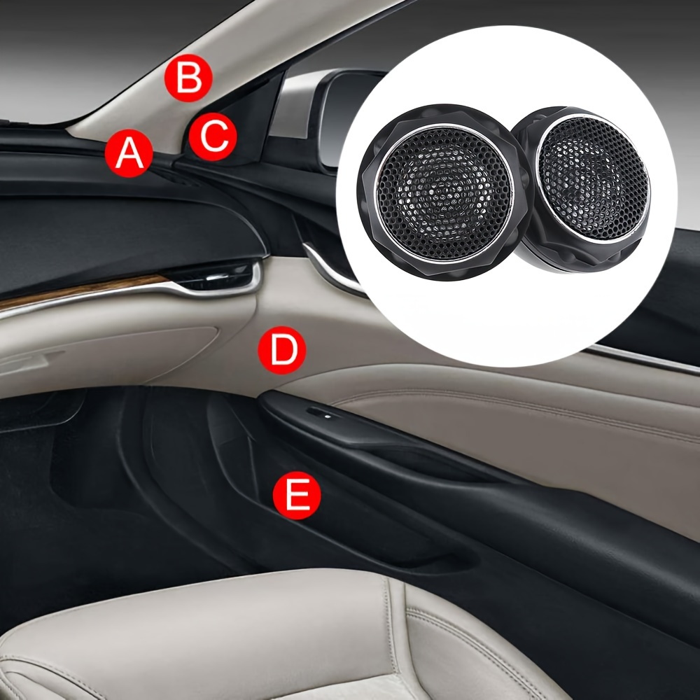 2 шт. 280 Вт автомобильные тви – обзор и цена Car Audio Tweeter Silk Dome