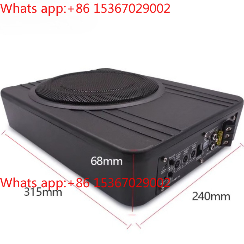 Горячий дизайн автомобильный с – обзор и цена Under Seat Subwoofer Slim 8 Inch