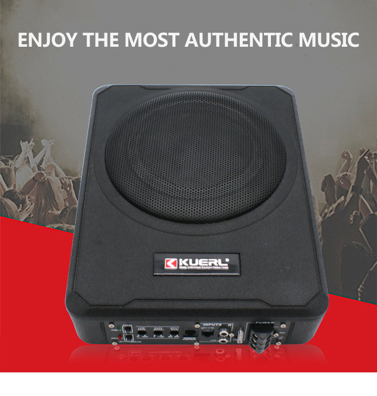 Оптовая продажа с фабрики Гуан – обзор и цена Under Seat Subwoofer Slim 8 Inch